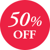 50%OFF