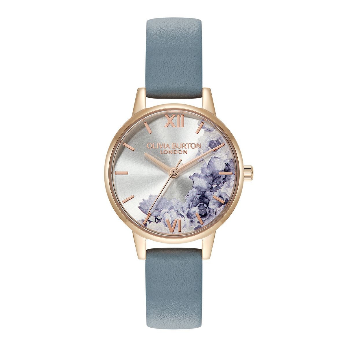 olivia  burton 腕時計　薄紫色 OLIVIA BURTON（オリビアバートン） 腕時計 花柄 ウォーターカラー